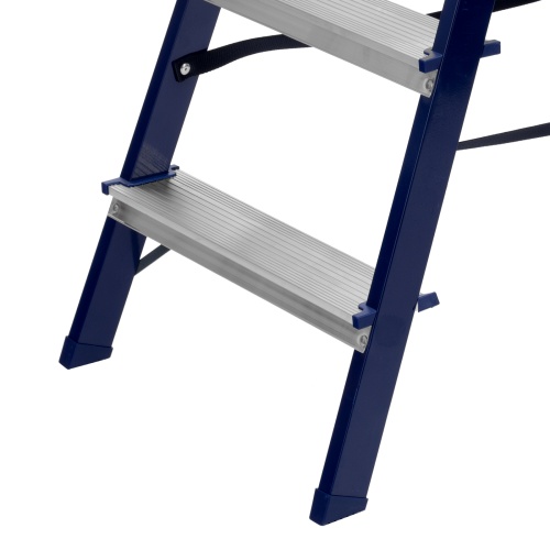 Стремянка двусторонняя 4 ступени, стальная, Сибртех фото 7 Стремянка двусторонняя 4 ступени, стальная, Сибртех фото 7