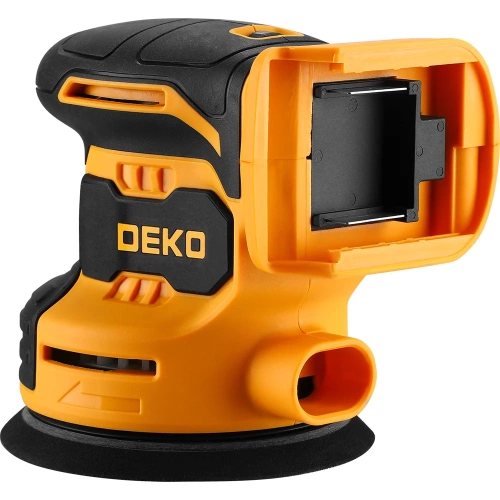 Шлифмашина эксцентриковая аккумуляторная DEKO DKCG-125, 20В, 1x2.0Ач 084-1041 фото 4
