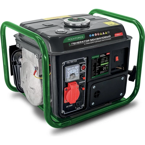 Генератор бензиновый с транзисторным запуском Rockforce 3.5л, 650Вт, 2л.с RF-FY950-1(60799) фото 9