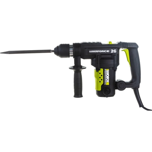 Перфоратор WORX Professional WU326P 1010Вт, SDS Plus, 26мм, 5Дж, кейс WU326P Перфоратор WORX Professional WU326P 1010Вт, SDS Plus, 26мм, 5Дж, кейс WU326P