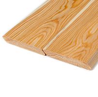 Планкен косой из лиственницы 2000х90х20 мм сорт АВ