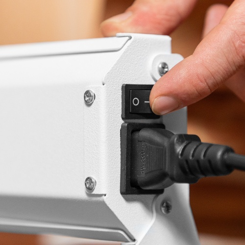 Конвектор электрический плинтусный ATRIC-450, 230 В, 450 Вт, ТЭН Denzel фото 18