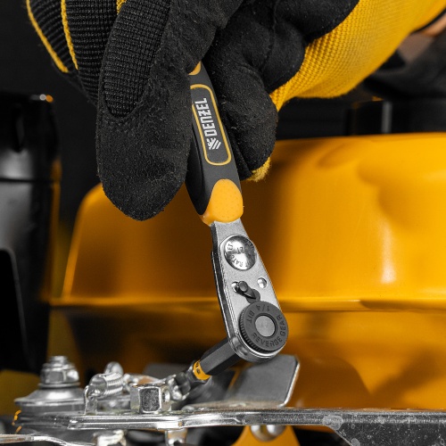 Бита SL5,0х50, сталь S2, шестигранный профиль, 2 шт. Е 6,3 Denzel фото 9