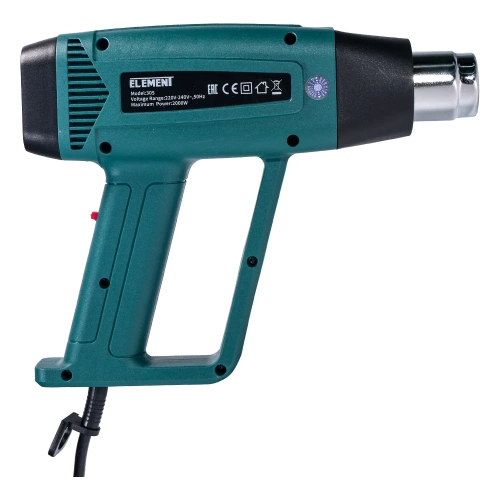 Термофен электрический ELEMENT 305 (2000W) 18908 фото 4 Термофен электрический ELEMENT 305 (2000W) 18908 фото 4