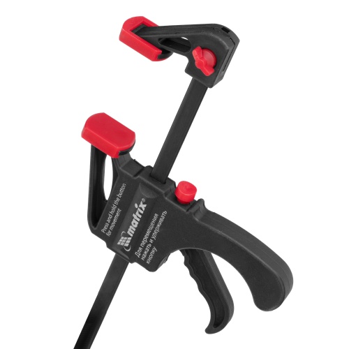 Струбцина универсальная F-образная, 200 х 315 х 45 мм, пластмассовый корпус Matrix фото 6