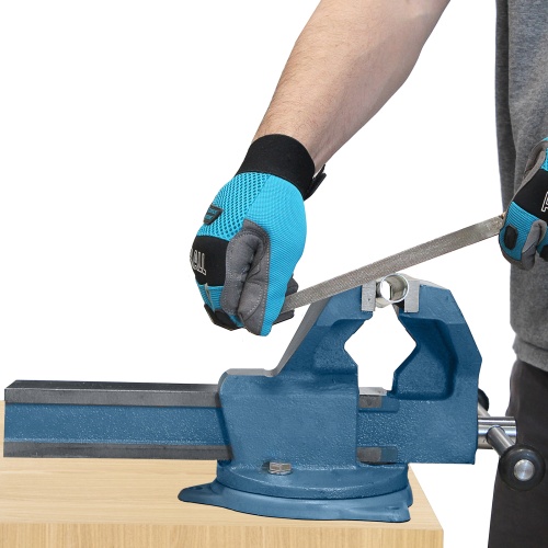 Тиски слесарные, 140 мм, поворотные (Глазов) фото 29