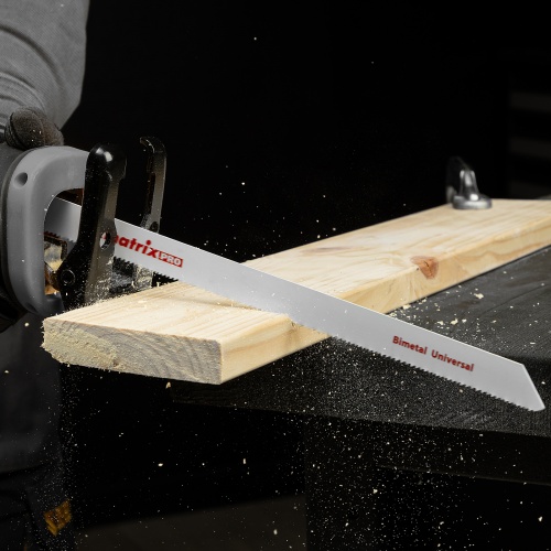 Полотна универсальные для сабельной пилы S1222VF, 275/1.8-2.5 мм, Bimetal, 2 шт, Pro Matrix фото 8