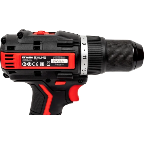 Аккумуляторная дрель-шуруповерт KEYANG DD20BLA-70C (Set) фото 5