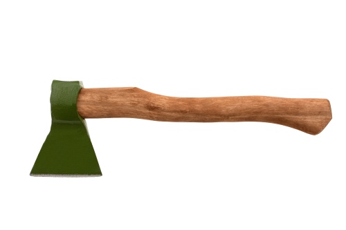 Топор кованный, в сборе, 600/850 г, деревянное топорище, 400 мм, Б1 Сибртех фото 4