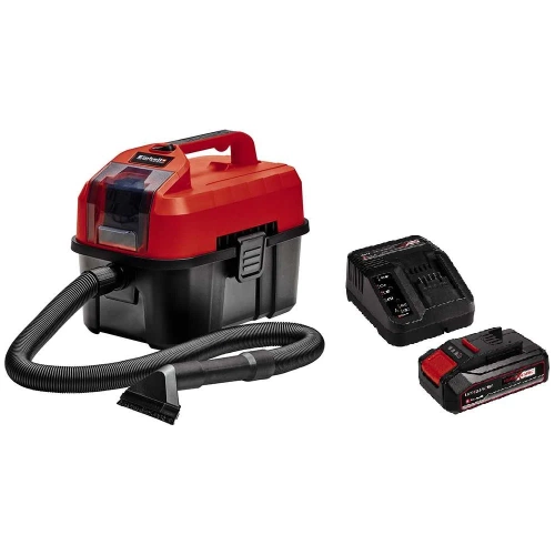 Пылесос аккумуляторный Einhell PXC TE-VC 18/10 Li +1x2.5Ач+ЗУ 2347160SET