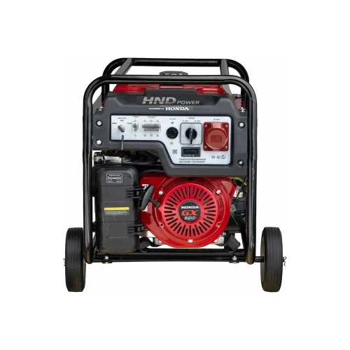 Бензиновый генератор HND GE 7000 XNST с двигателем Honda GE7000XNST фото 6