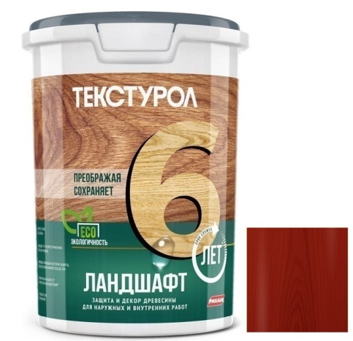Средство для защиты древесины Текстурол Ландшафт Рябина 0,9 л