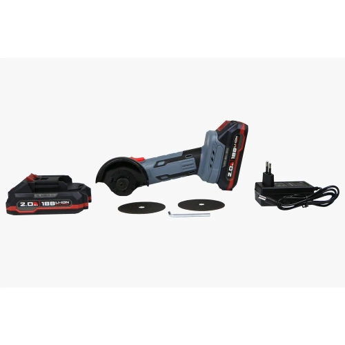 Аккумуляторная бесщеточная Profipower МИНИ УШМ DGA-18B (18В, 76мм, Li-ion-2шт, 2.0Ач, 0-20000об/мин, З/У,в кейсе) E0240 фото 4 Аккумуляторная бесщеточная Profipower МИНИ УШМ DGA-18B (18В, 76мм, Li-ion-2шт, 2.0Ач, 0-20000об/мин, З/У,в кейсе) E0240 фото 4