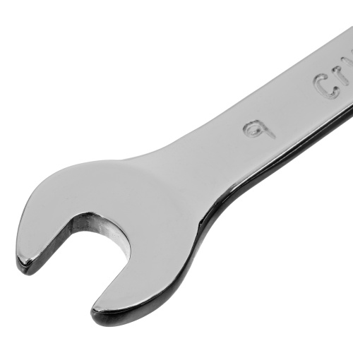 Ключ комбинированный, 9 мм, CrV, полированный хром Matrix фото 3