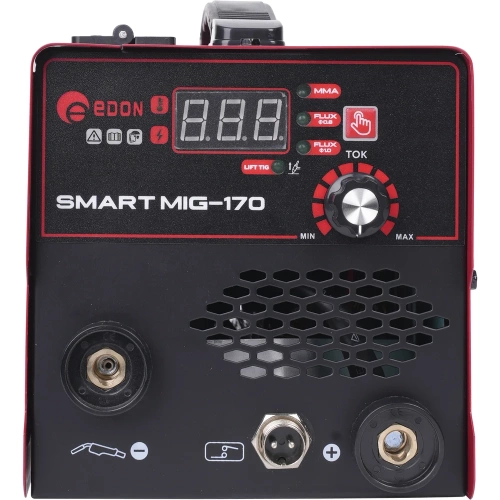 Сварочный аппарат Edon Smart MIG-170 (MIG (FCAW) 50-170A 0.8-1 мм., MMA 20-170A., 2-4 мм.Lift TIG) 40591 фото 5