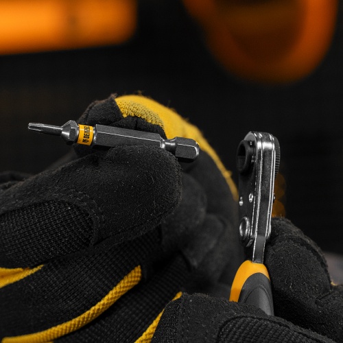 Бита TX 8х50, сталь S2, шестигранный профиль, 10 шт. Е 6,3 Denzel фото 6