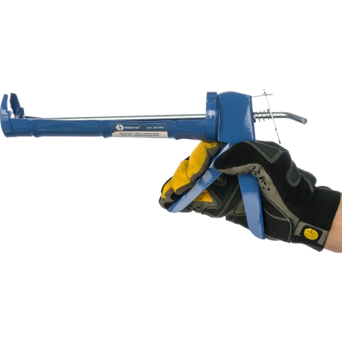 Полукорпусной пистолет для герметика КОБАЛЬТ 310мл 243-981 фото 4