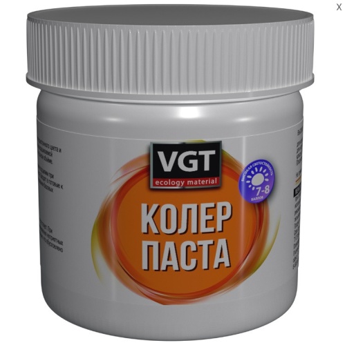 Паста колеровочная высококонцентрированная VGT белая 0,15 кг