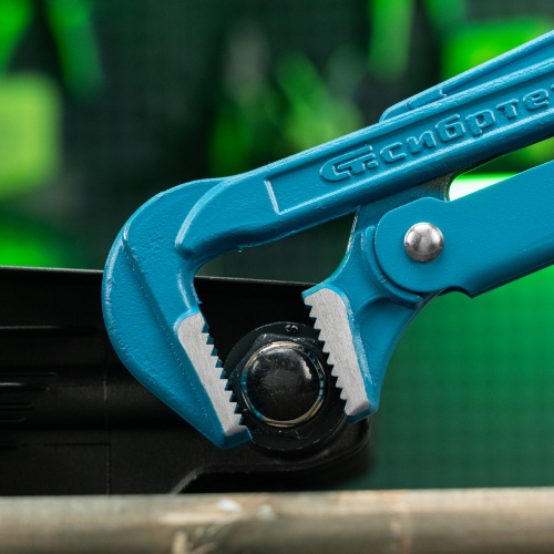 Ключ трубный рычажный №4, 3", литой, тип "L" Сибртех фото 12