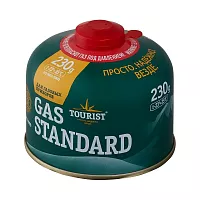 Газовый баллон TOURIST STANDARD резьбовой TBR-230 00000000367