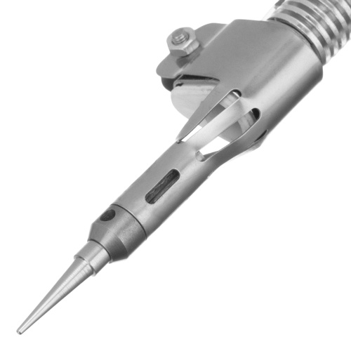 Горелка газовая, тип "Карандаш" c пьезоподжигом + 4 насадки для пайки, 200 мм Sparta фото 4 Горелка газовая, тип "Карандаш" c пьезоподжигом + 4 насадки для пайки, 200 мм Sparta фото 4