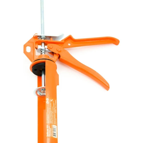 Полукорпусной усиленный пистолет для герметика Bohrer профи ПГ-003001 фото 3