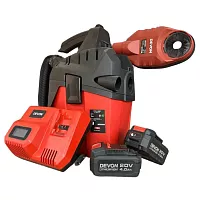 Аккумуляторный пылесос DEVON 2 АКБ 4 Ач, З/У, 4713-LI-20MC-SET