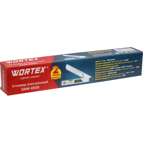 Электронный угломер WORTEX DAM 4500 0323271 фото 10