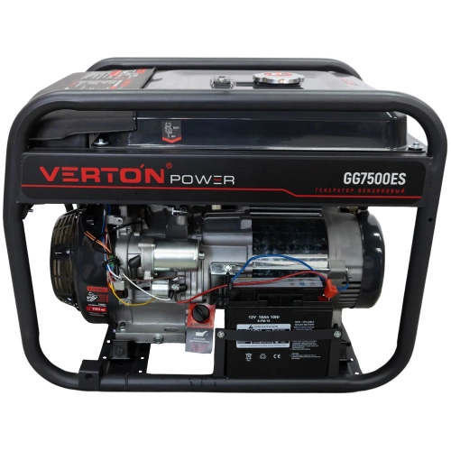 Генератор бензиновый VERTON POWER GG7500ES 01.15815.15819 фото 9