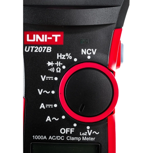 Токоизмерительные цифровые клещи UNI-T UT207B TrueRMS, AC/DC, 1000A, 00-0004256 фото 8 Токоизмерительные цифровые клещи UNI-T UT207B TrueRMS, AC/DC, 1000A, 00-0004256 фото 8