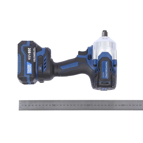 Аккумуляторный гайковерт NORDBERG 1/2", 21В, 1000 Нм с двумя 4A акк. и зар. уст-вом 1,8A, в кейсе NE808K фото 10 Аккумуляторный гайковерт NORDBERG 1/2", 21В, 1000 Нм с двумя 4A акк. и зар. уст-вом 1,8A, в кейсе NE808K фото 10