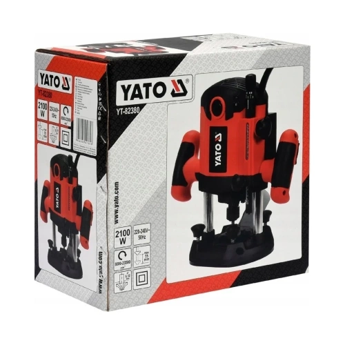 Ручной фрезер по дереву YATO 2100 Вт YT-82380 фото 4 Ручной фрезер по дереву YATO 2100 Вт YT-82380 фото 4