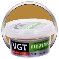 Шпатлевка акриловая по дереву VGT Экстра Лиственница 0,3 кг