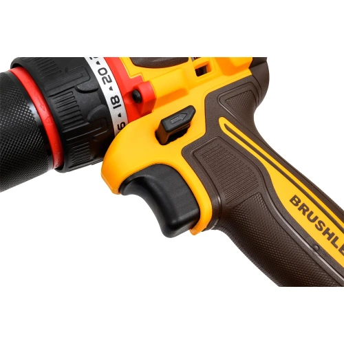 Аккумуляторный шуруповерт INGCO 20B BL 66Hm 2хАКБ и ЗУ кейс SUPER INDUSTRIAL CDLI20668 фото 6