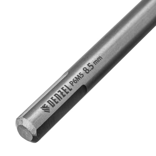 Сверло спиральное по металлу 8,5 х 165 мм, Р6М5, Golden Tip, удлиненное Denzel фото 4