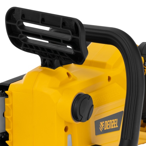 Цепная пила аккумуляторная бесщеточная RCS400-36, Li-ion, 36 В, 4 Ач, шина 400 мм Denzel фото 9 Цепная пила аккумуляторная бесщеточная RCS400-36, Li-ion, 36 В, 4 Ач, шина 400 мм Denzel фото 9