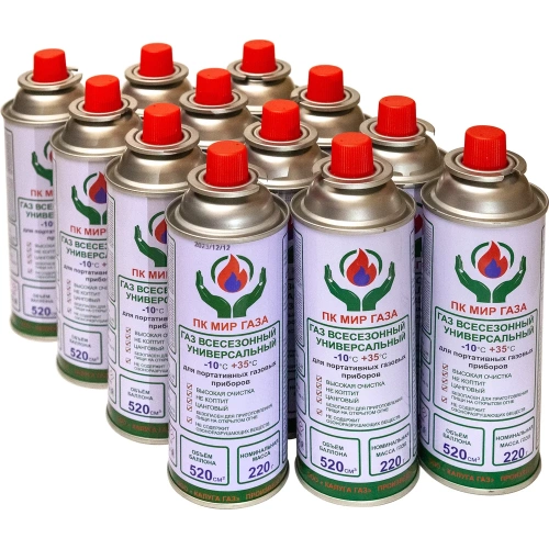 Газ всесезонный универсальный ПК МИР ГАЗА коробка КГБ001 Газ всесезонный универсальный ПК МИР ГАЗА коробка КГБ001