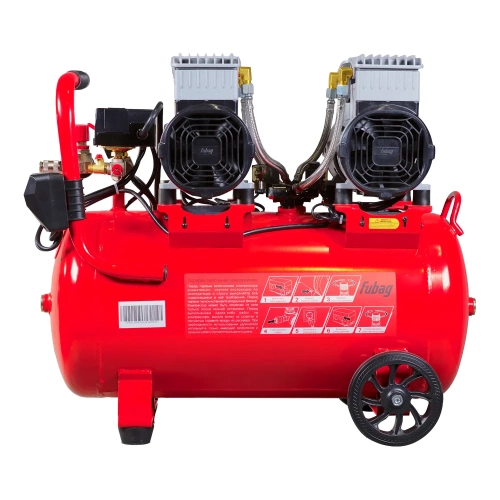 Компрессор безмасляный малошумный FUBAG OLS 500/50 CM2х2 646074 фото 6