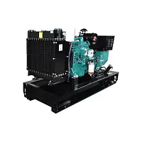 Дизельный генератор ООО "ПК "АЗИМУТ" CUMMINS 32 кВт, 400В, открытый на раме, АВР, СЗУ АД-32С-Т400-2РМ15