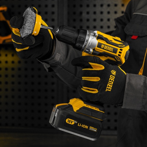 Щетка для дрели, 75 мм, Чашка, со шпилькой, нержавеющая витая проволока Denzel фото 7