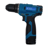 Аккумуляторная дрель-шуруповерт BULL SR 1202 в чемодане 329009