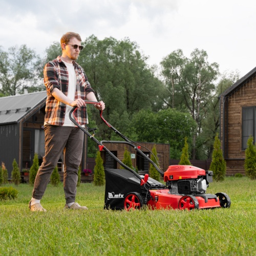 Газонокосилка бензиновая GL41-K, 127 см3, 41 см, 40 л MTX фото 25