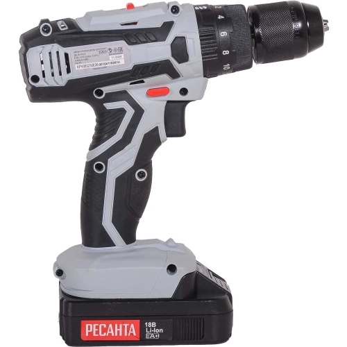 Аккумуляторная дрель-шуруповерт Ресанта ДА-18-2ЛК-У 75/14/6 фото 4