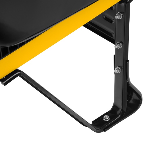 Тачка строительная, усиленная, объем 140 л, 250 кг, двухколесная, колесо 15х6.00-6 Denzel фото 9