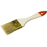 Кисть плоская Зубр Оптима Универсал 01099-050_z01 со светлой щетиной 50 мм