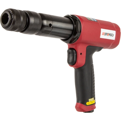 Пневмозубило BYEMAX в наборе с зубилами, 2700 уд/мин, боек D22xL92, 15.2 Дж BM-128RK фото 5