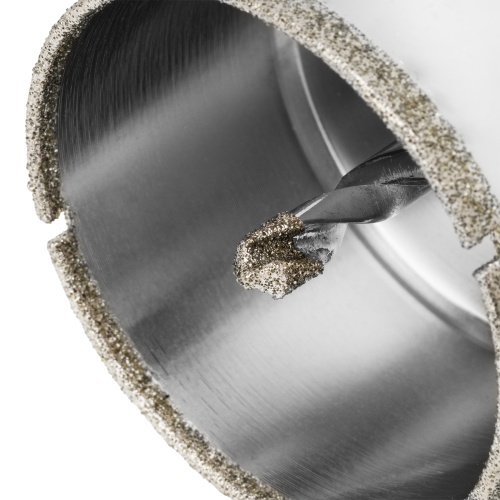 Сверло алмазное по керамограниту, 60 х 67 мм, трехгранный хвостовик Matrix фото 5