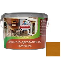 Лак защитно-декоративный акриловый Profilux Professional тик 9 л