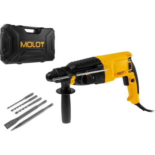 Перфоратор MOLOT MRH 2828 в коробке 800 Вт, 3 Дж, 26 мм 1335576 фото 3 Перфоратор MOLOT MRH 2828 в коробке 800 Вт, 3 Дж, 26 мм 1335576 фото 3