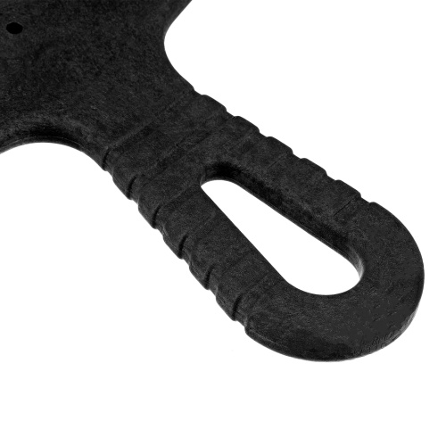 Шпатель из нержавеющей стали, 150 мм, зуб 4 х 4 мм, пластмассовая ручка Сибртех фото 3